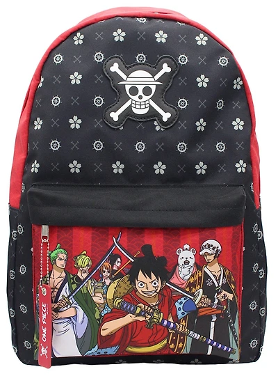 One Piece One Piece Wano Country Group Red Backpack