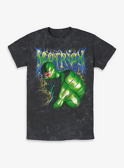 Marvel Venom Scorpion Lightning Mineral Wash T-Shirt Box Lunch Exclusives