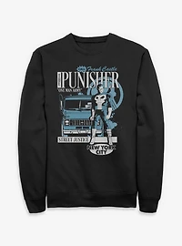 Marvel Punisher  Van Delivery Sweatshirt Box Lunch Exclusives