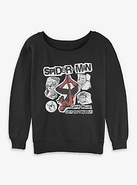 Marvel Spider-Man: Brand New Day  Great Power Responsibility Womens Slouchy Sweatshirt Box Lunch Exclusives