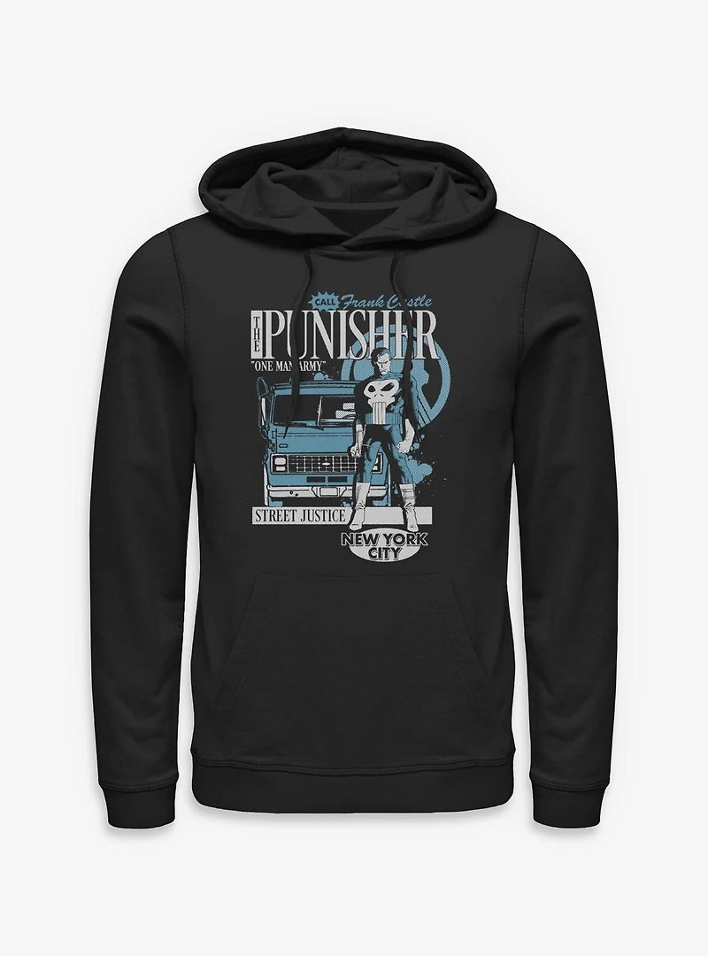 Marvel Punisher Van Delivery Hoodie Box Lunch Exclusives