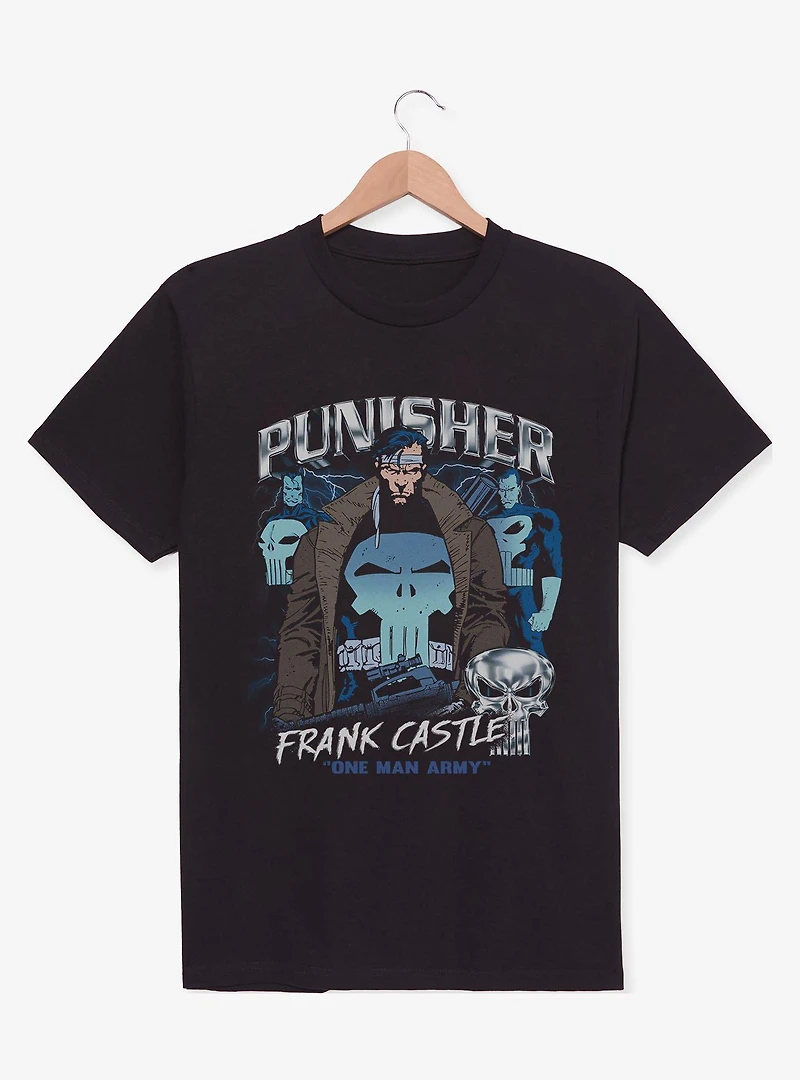 Marvel Punisher Punishing Chrome T-Shirt Box Lunch Exclusives