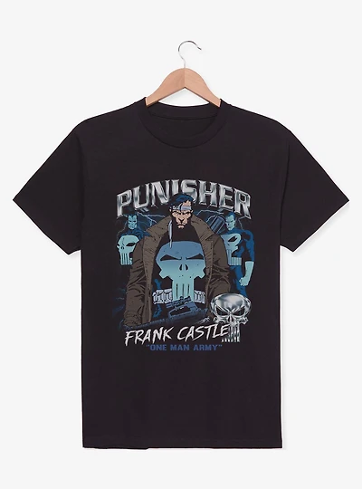 Marvel Punisher Punishing Chrome T-Shirt Box Lunch Exclusives