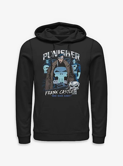 Marvel Punisher  Punishing Chrome Hoodie Box Lunch Exclusives