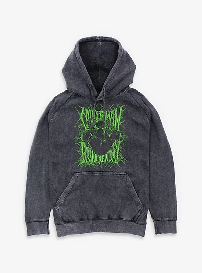 Marvel Spider-Man: Brand New Day Hulk On Web Mineral Wash Hoodie Box Lunch Exclusives