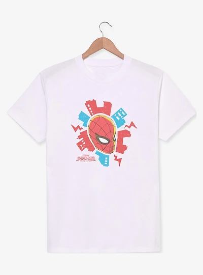 Marvel Spider-Man: Brand New Day City And Head T-Shirt