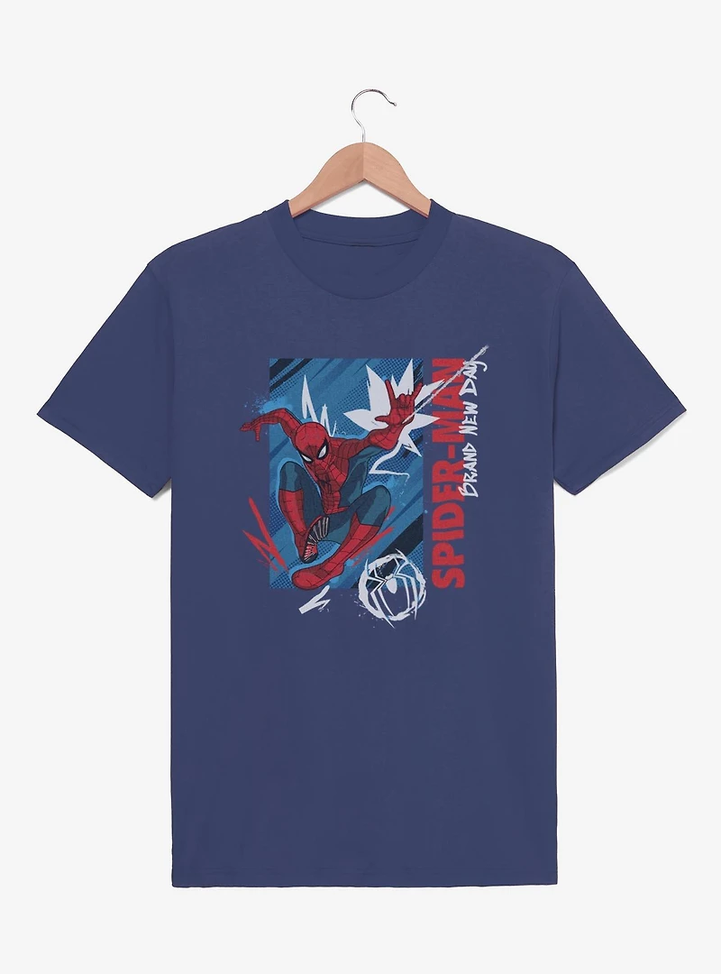 Marvel Spider-Man: Brand New Day Spider Sense Web Swing T-Shirt