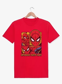 Marvel Spider-Man: Brand New Day Panels T-Shirt