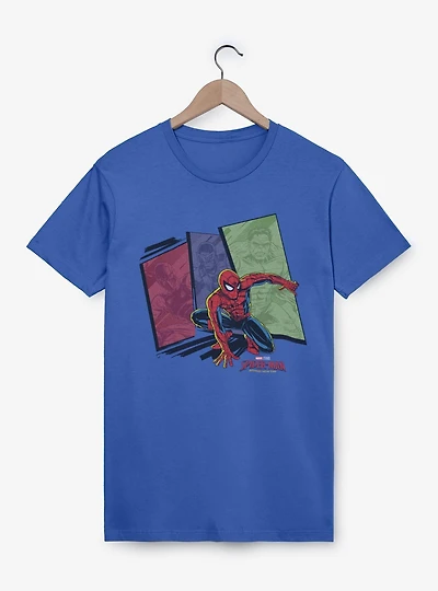 Marvel Spider-Man: Brand New Day Villians Panels T-Shirt