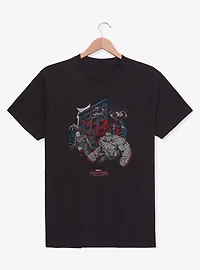 Marvel Spider-Man: Brand New Day Villians Web T-Shirt