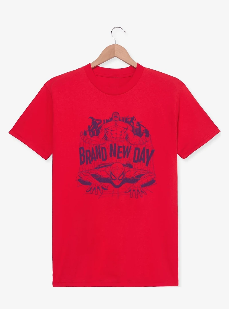 Marvel Spider-Man: Brand New Day Hulk And Spiderman T-Shirt