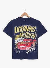 Disney Pixar Cars Lightning McQueen Sketch T-Shirt - BoxLunch Exclusive