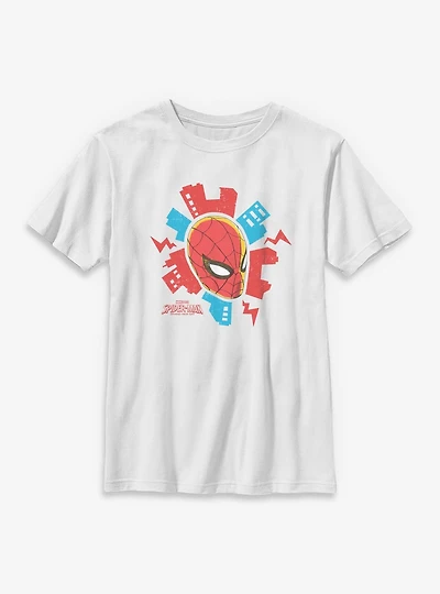 Marvel Spider-Man: Brand New Day City And Head Youth T-Shirt