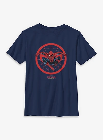 Marvel Spider-Man: Brand New Day Spiderman Web Youth T-Shirt