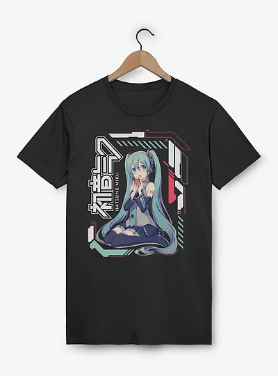 Hatsune Miku Cyber Frame Virtual Singer T-Shirt