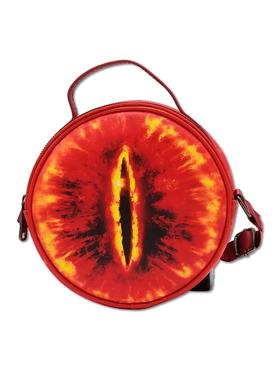 The Lord of the Rings Eye Of Sauron Round Crossbody Bag