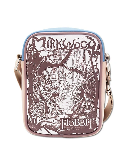 The Hobbit Mirkwood Forest Scenery and Entrance Crossbody Bag