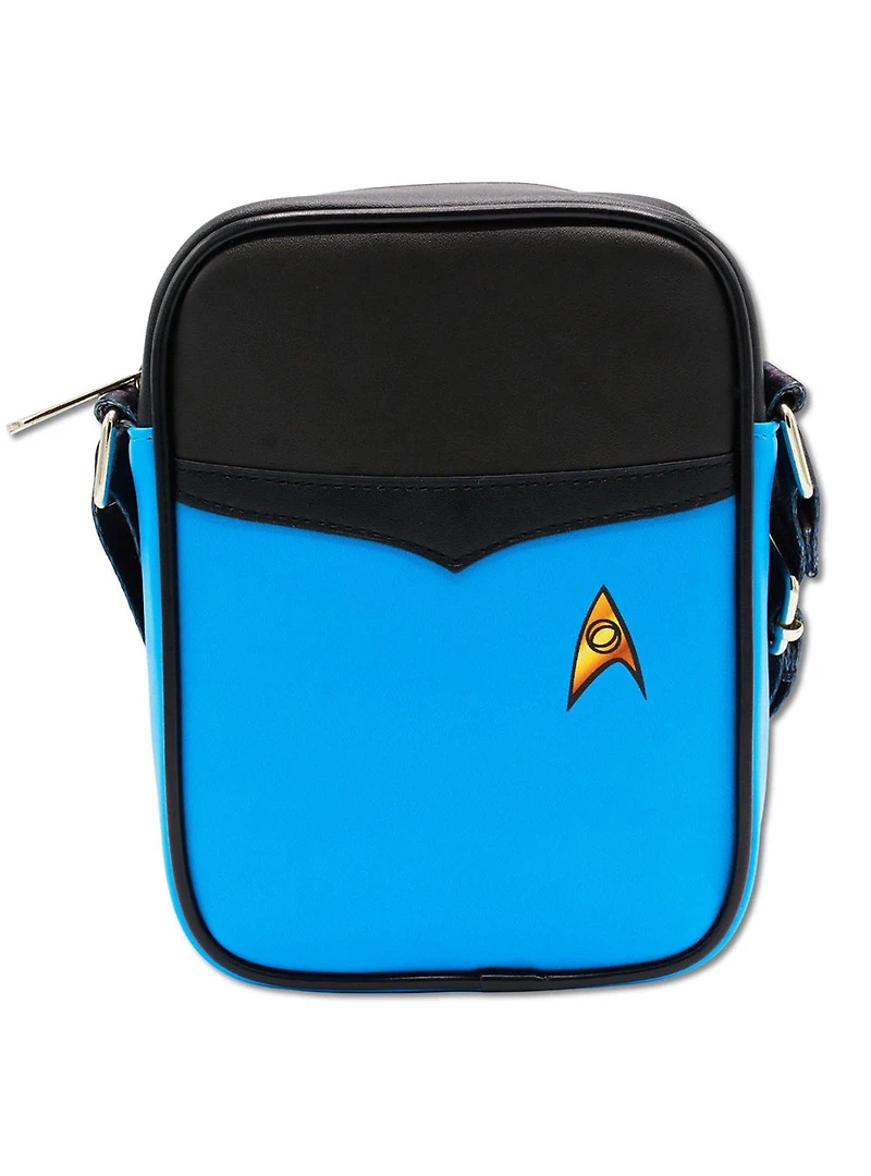 Star Trek Sciences Crew Suit Blue Crossbody Bag