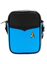 Star Trek Sciences Crew Suit Blue Crossbody Bag