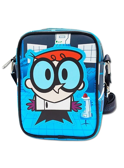 Dexter's Laboratory  Pose and Quote Crossbody Bag