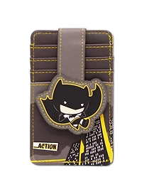DC Comics Chibi Batman Action Pose ID Card Holder Wallet