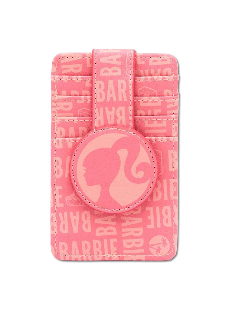 Mattel Barbie Ponytail Silhouette Pinks ID Card Holder Wallet