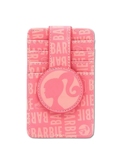 Mattel Barbie Ponytail Silhouette Pinks ID Card Holder Wallet