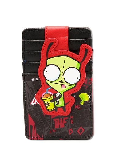 Invader Zim GIR Slush Pose ID Card Holder Wallet