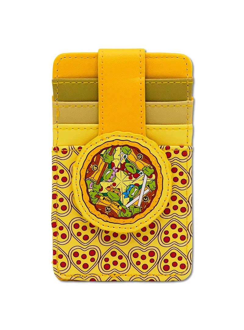 Teenage Mutant Ninja Turtles Wallet Pizza Pose ID Card Holder Wallet