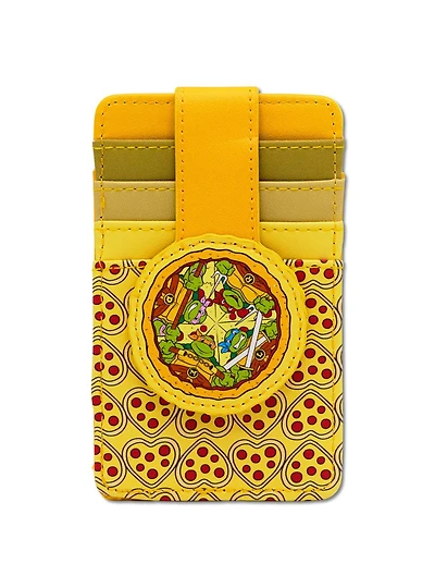 Teenage Mutant Ninja Turtles Wallet Pizza Pose ID Card Holder Wallet