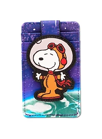 Peanuts Astronaut Snoopy Pose ID Card Holder Wallet