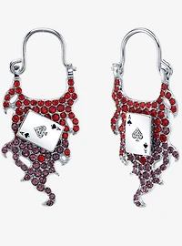 Marvel X Rocklove X-Men Gambit Spinning Card Earrings