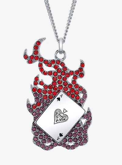 Marvel X Rocklove X-Men Gambit Spinning Card Necklace