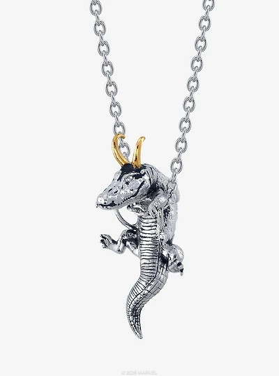 Marvel X Rocklove Loki Alligator Loki Necklace