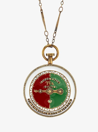 Marvel X Rocklove Marvel Studios Loki Tva Stopwatch Necklace