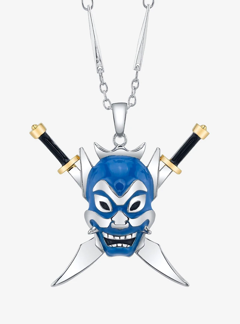 Avatar The Last Airbender X Rocklove The Blue Spirit Necklace