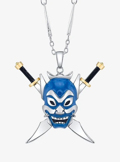 Avatar The Last Airbender X Rocklove The Blue Spirit Necklace