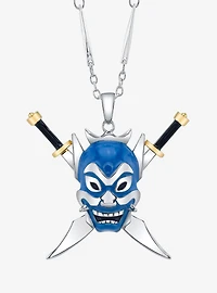 Avatar The Last Airbender X Rocklove The Blue Spirit Necklace