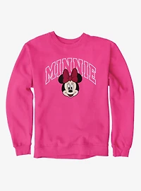 Disney Minnie Mouse Collegiate Outline Sweatshirt