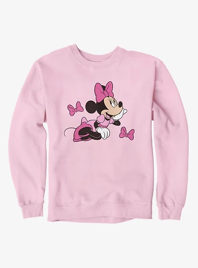 Disney Minnie Mouse Pink Bow Dreamer Sweatshirt