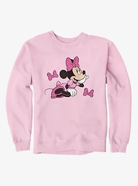 Disney Minnie Mouse Pink Bow Dreamer Sweatshirt