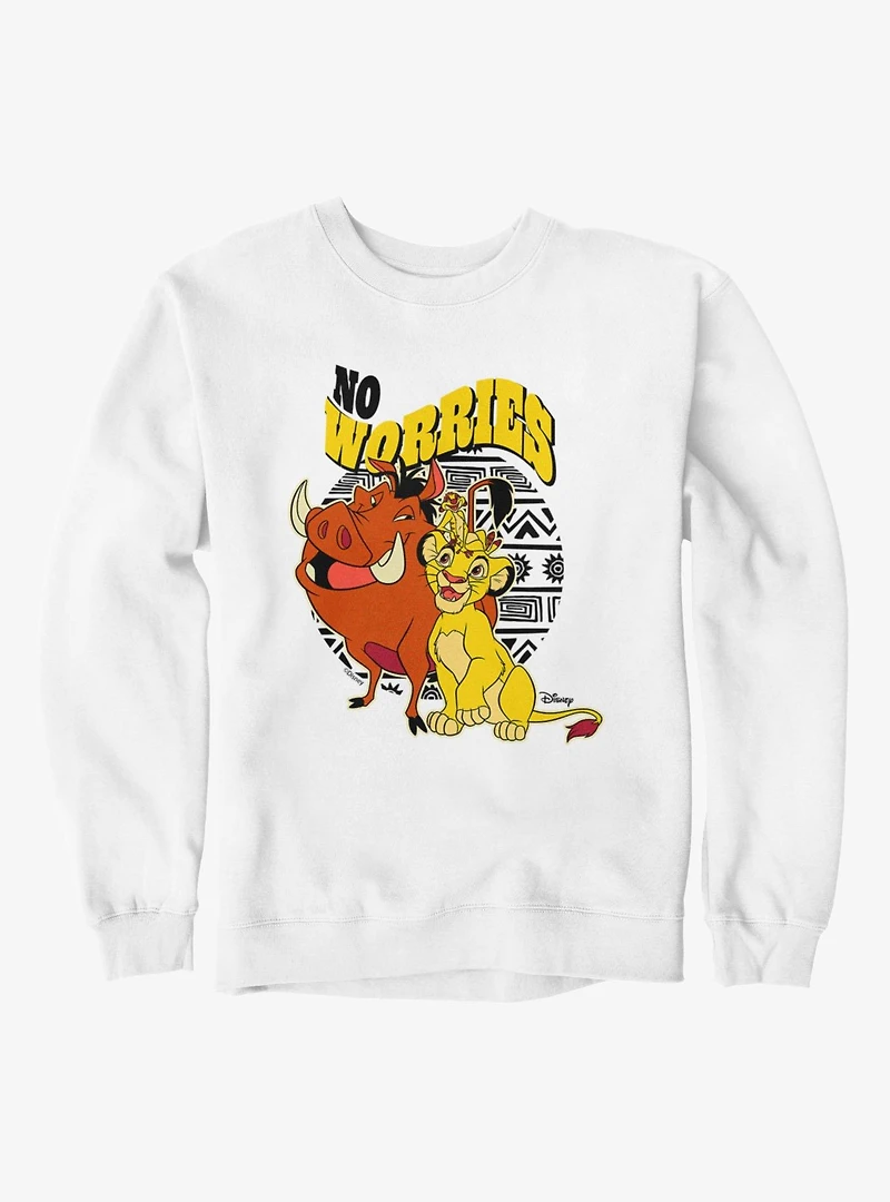 Disney The Lion King No Worries Group Sweatshirt