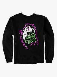 Disney The Lion King I'm Surrounded By Idiots Scar Sweatshirt
