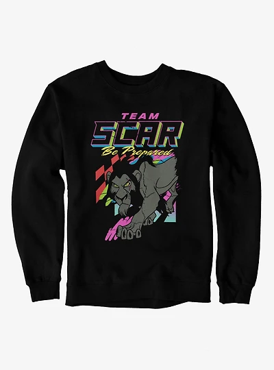 Disney The Lion King Team Scar Racing Be Prepared Sweatshirt