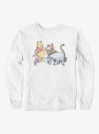 Disney Winnie The Pooh Friends Smile Together Group Sweatshirt