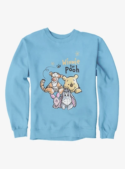 Disney Winnie The Pooh Smiley Friends Look To You Sweatshirt