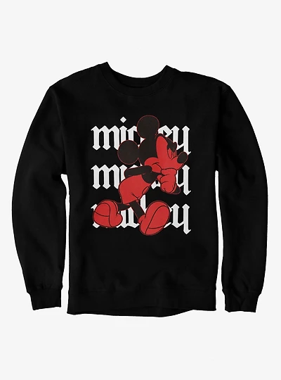Disney Mickey Mouse Walking Thinker Sweatshirt