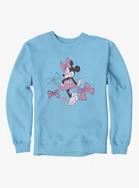 Disney Minnie Mouse Bows Of Fashion Sketch Sweatshirt