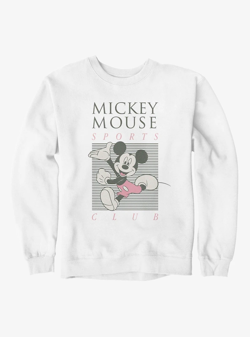 Disney Mickey Mouse Sports Club Lines Sweatshirt