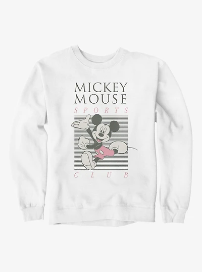 Disney Mickey Mouse Sports Club Lines Sweatshirt